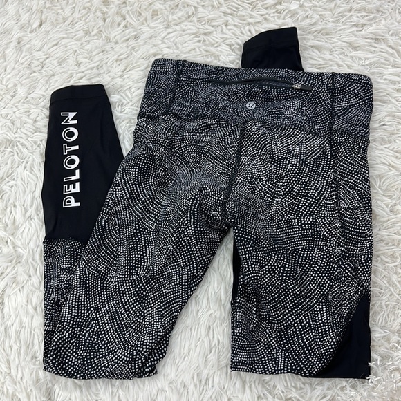 Lululemon Speed Wunder Tight *Asym Free Spirit Ice Grey Black / Black - Picture 5 of 6